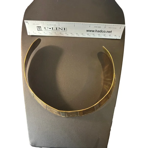 Women’s Brass choker/collar - Picture 2 of 3